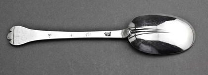 James II Silver Trefid Spoon - First Fifteen London Spoonmakers 1580-1697